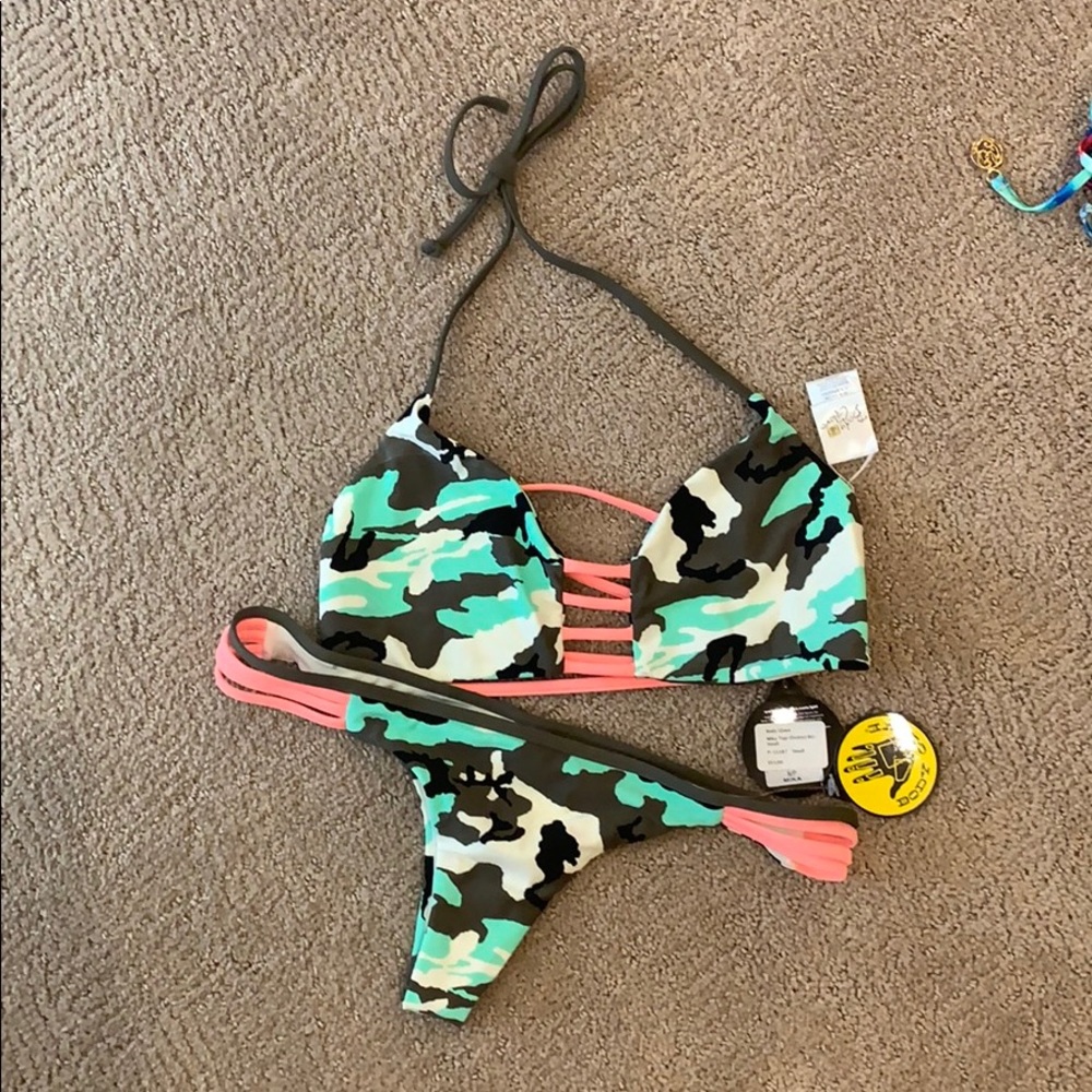 Two piece bathing suit